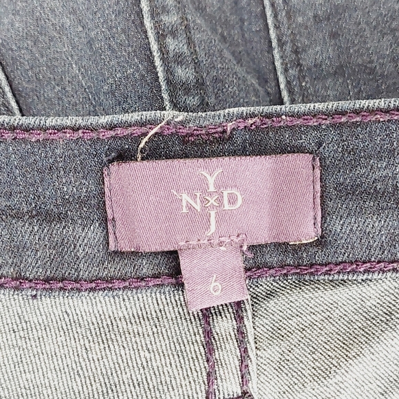 Not Your Daughter's Jeans Mid Waist Skinny Blue Jeans P3666 - Picture 5 of 8